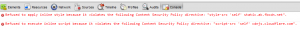 CSP im Chrome
